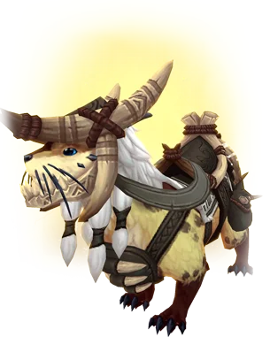 WoW Yellow War Ottuk Mount Boost
