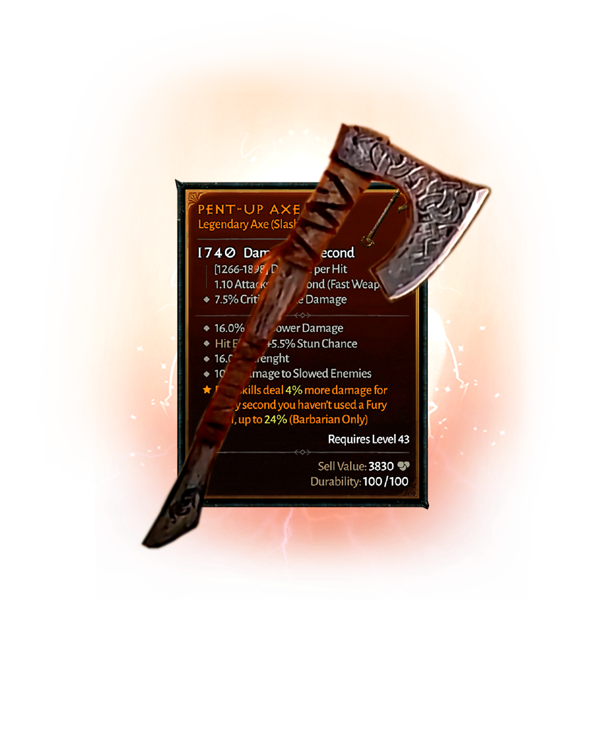 Diablo 4 Legendary item Boost