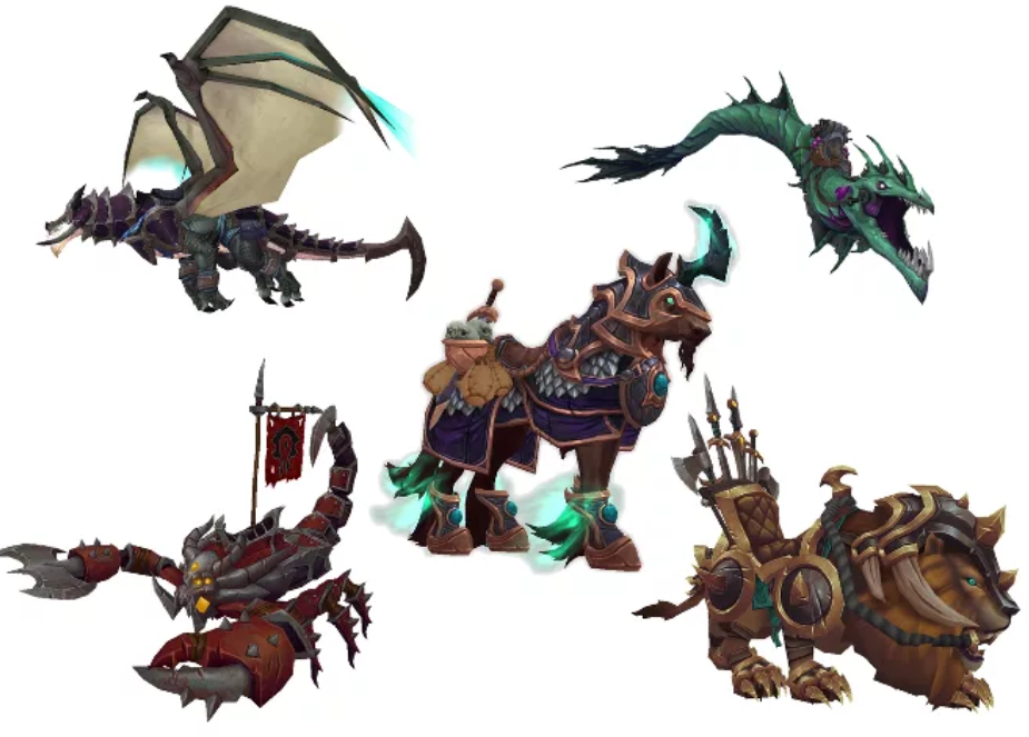 New Mounts in WoW Dragonflight 10.2.5