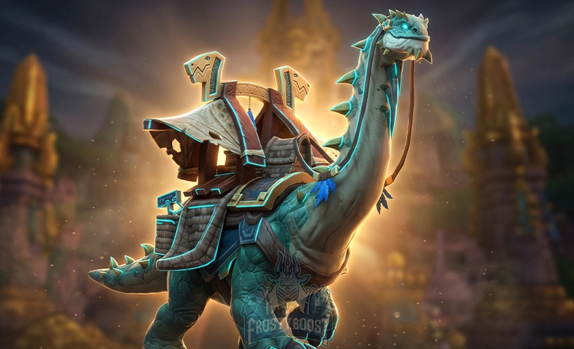WoW Mighty Caravan Brutosaur Mount Boost