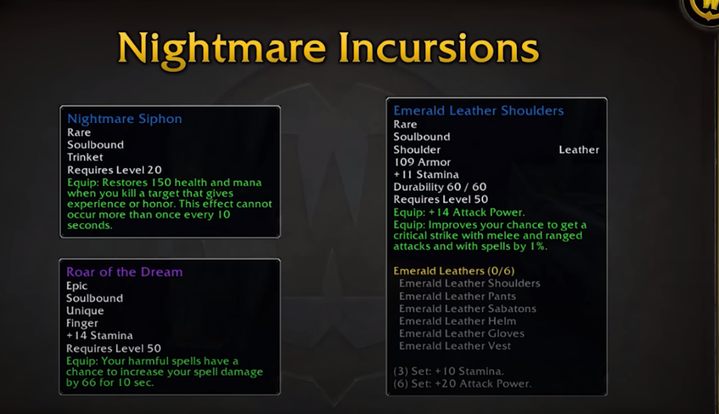 New PvE and PvP Events in WoW SoD Phase 3