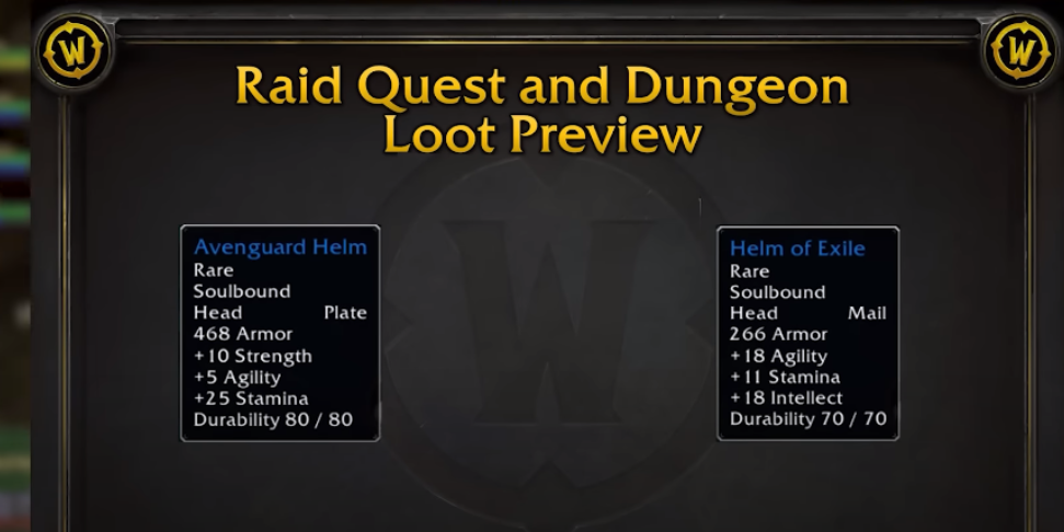 SoD Raid Quests and Dungeons Loot Preview