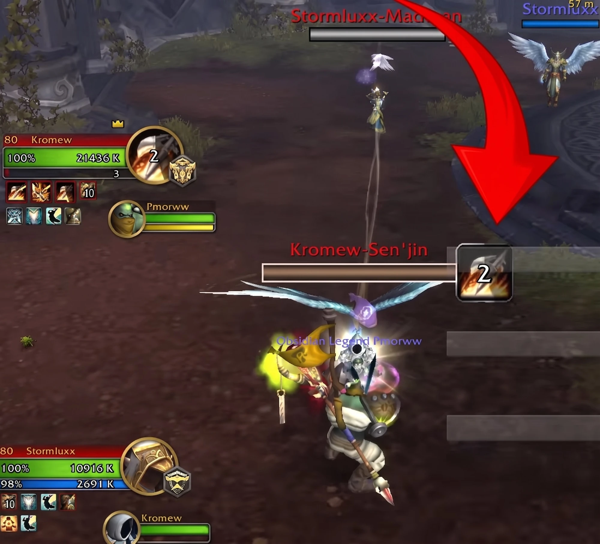 Interrupt and spell reflect mechanics in WoW Arena PvP