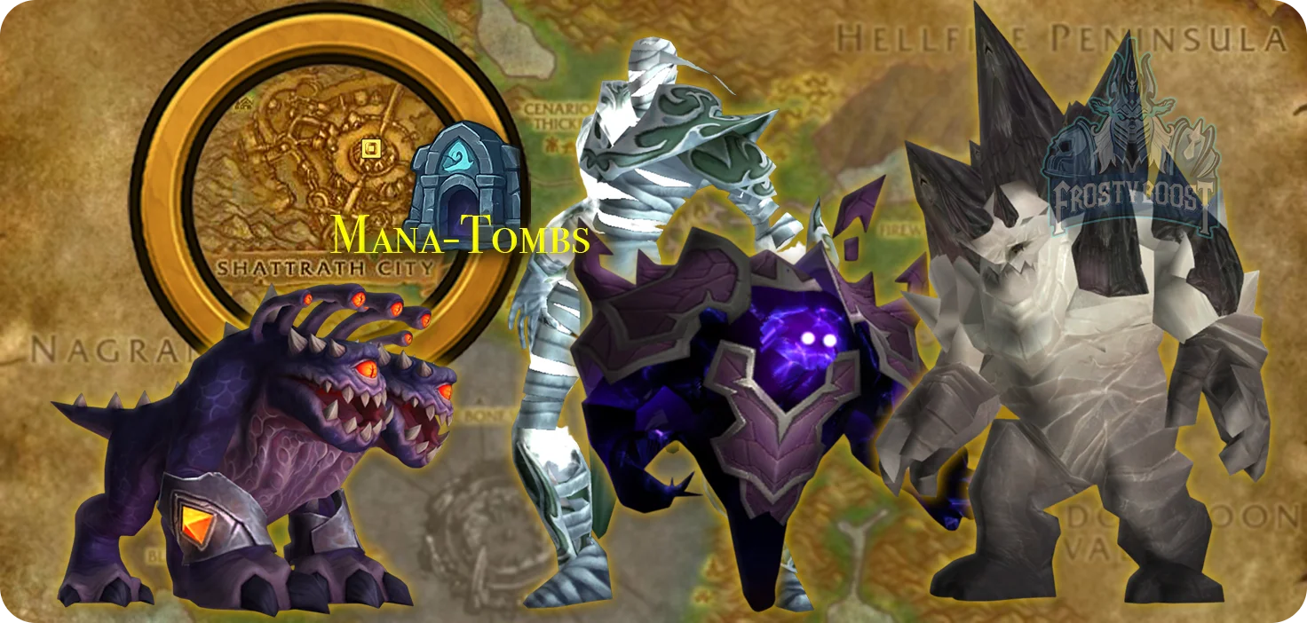 Mana-Tombs — 65-66 dungeon in Terokkar Forest