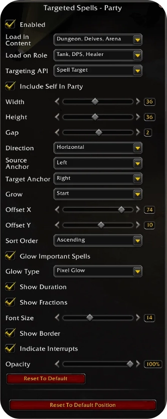 TargetedSpells