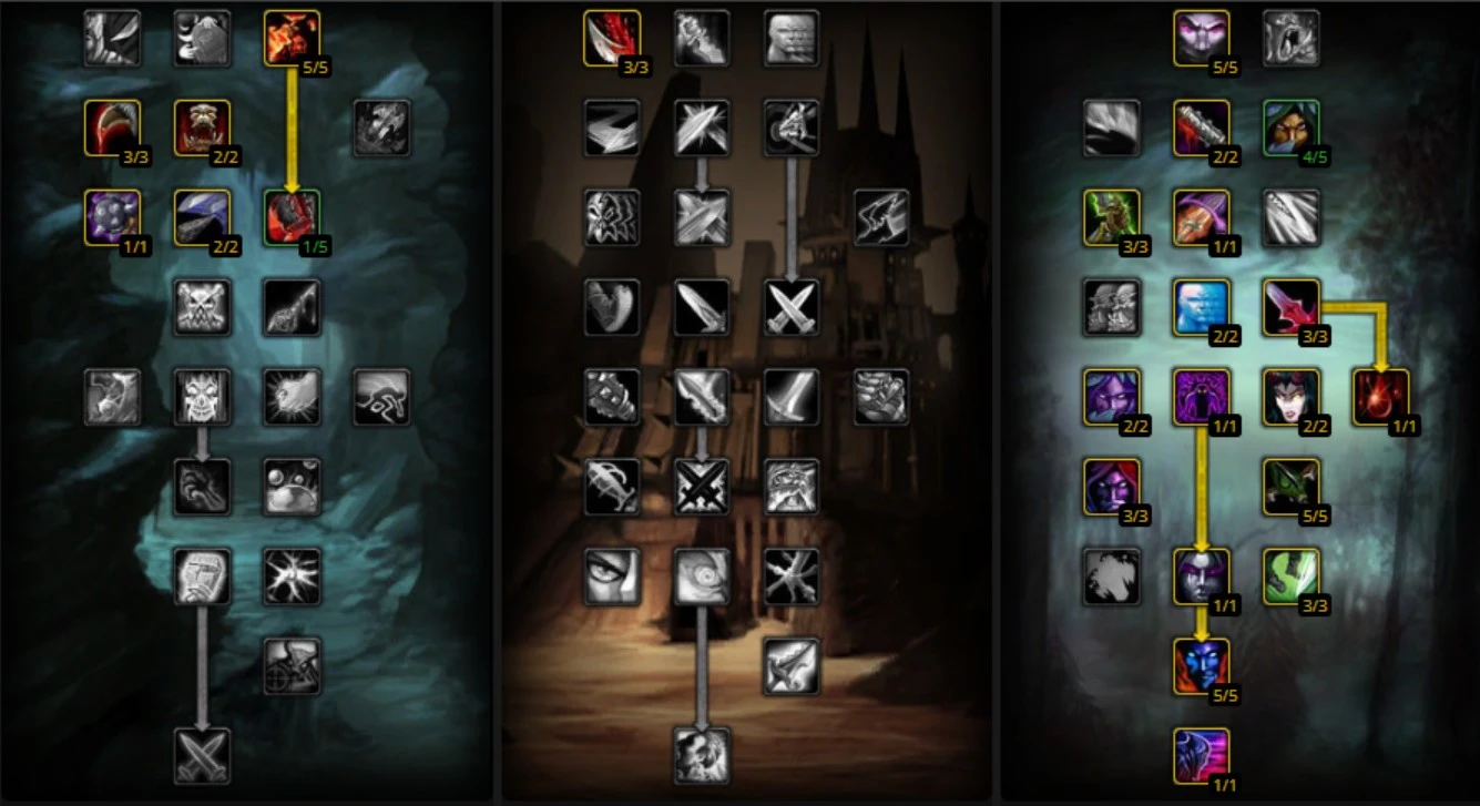 Subtlety Rogue PvP talent build 14/3/44 for RSP double-DPS