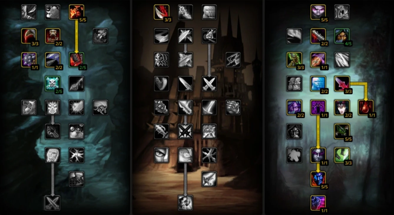 Subtlety Rogue PvP talent build 17/3/41 alternative for RSP