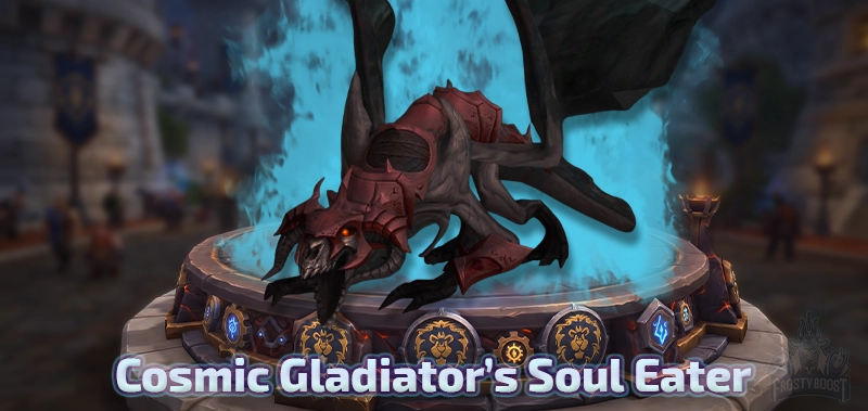 Cosmic Gladiator's Soul Eater — Shadowlands Season 3 Gladiator Mount