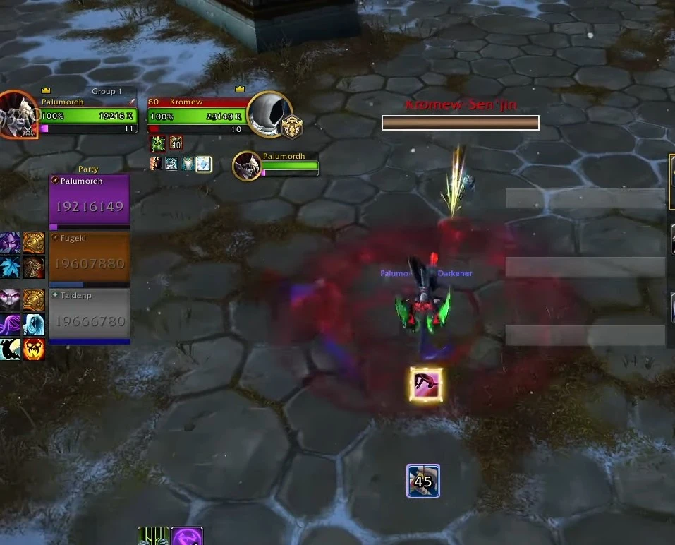 Countering movement and grip abilities in WoW Arena