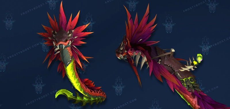 Crimson Venomfang — Glory of the Venomous Raider mount