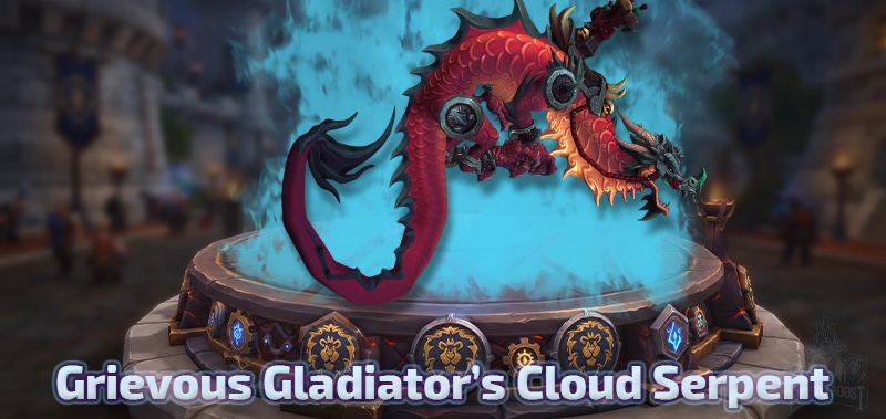 Grievous Gladiator's Cloud Serpent — MoP Season 3 Gladiator Mount