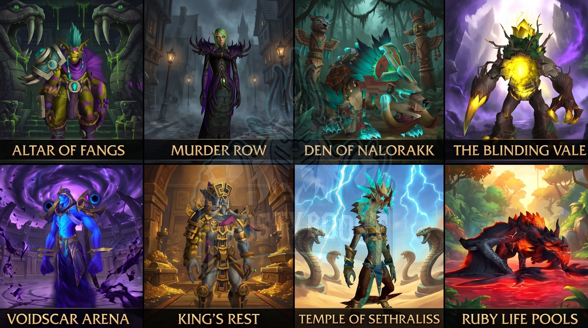 Midnight Season 2 Mythic+ dungeon pool — Altar of Fangs and the full rotation