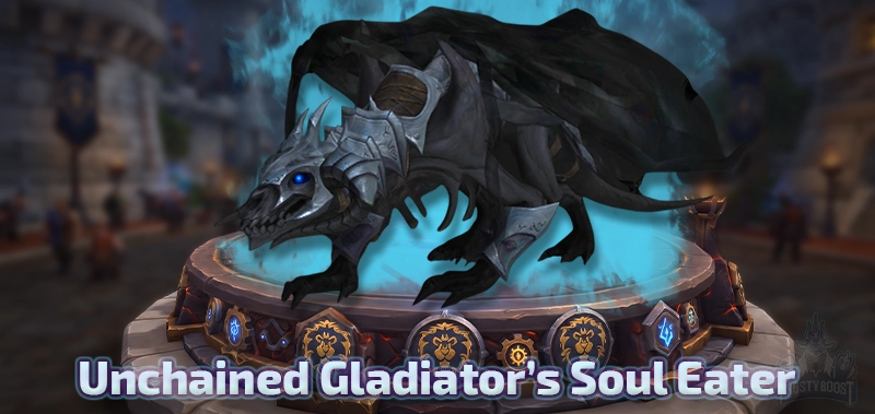 Unchained Gladiator's Soul Eater — Shadowlands Season 2 Gladiator Mount