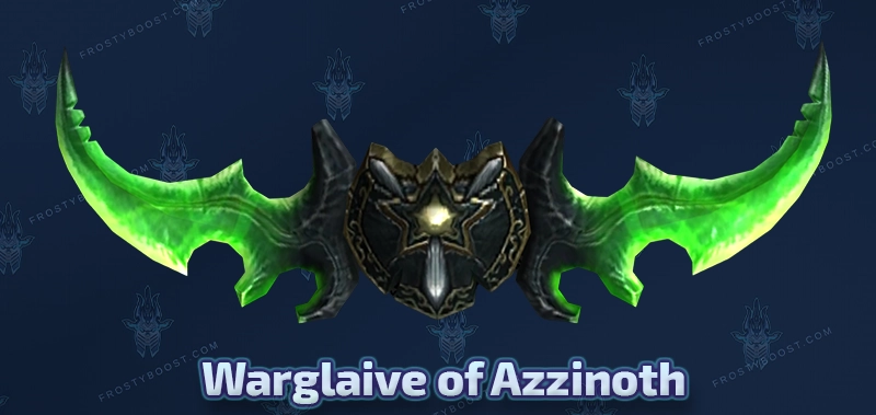 Warglaive of Azzinoth — legendary drop from Illidan in Black Temple