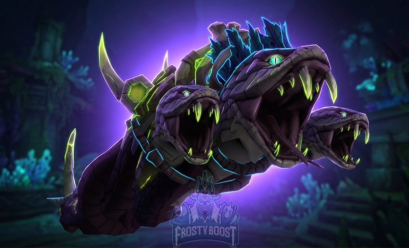 WoW Indigo Coiled Horror Mount Boost