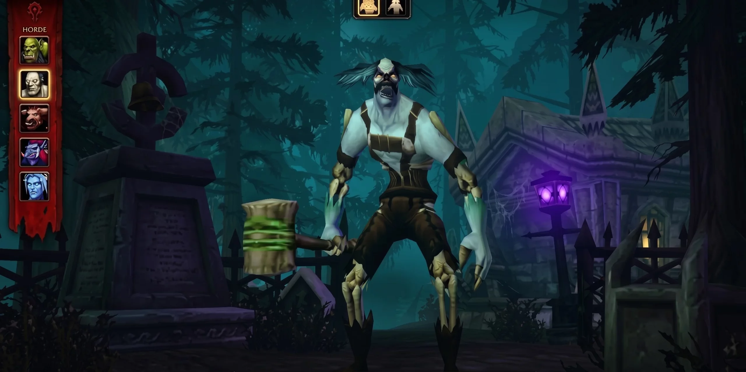 Undead Paladin from the WoW: Forever announcement trailer