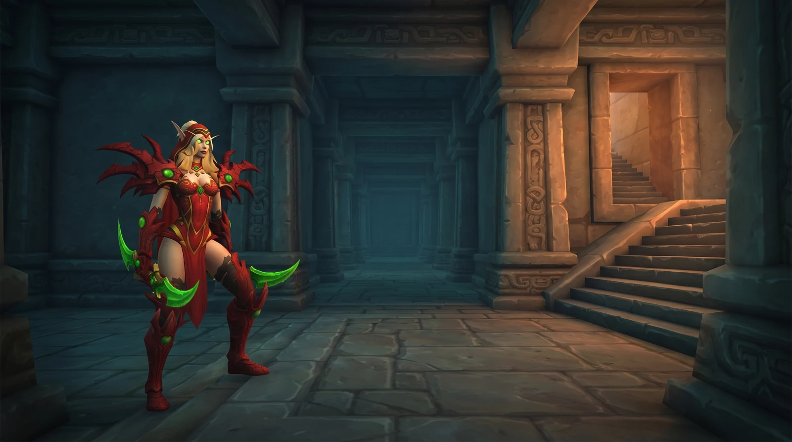 Valeera Sanguinar, the companion for the Labyrinth of Kindo'jan in Patch 12.1.5