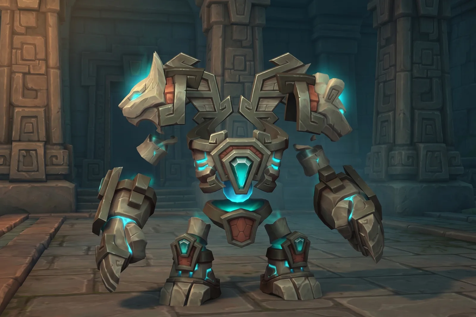 The Loa-Blessed Wayfarer, the mount awarded for Let Me Solo Him: Kindo'jan